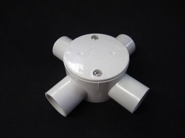 Shallow Junction Box 25mm 1 Way